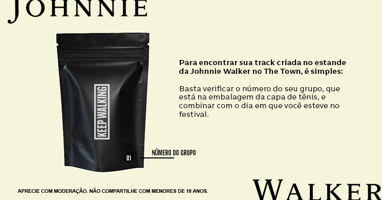 Saiba como - The Steps Playlist Johnnie Walker